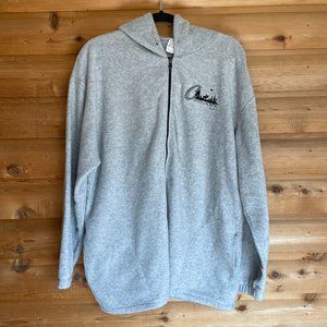 Calgary Zoo Zip-up Hoodie, Gray, Size XXL